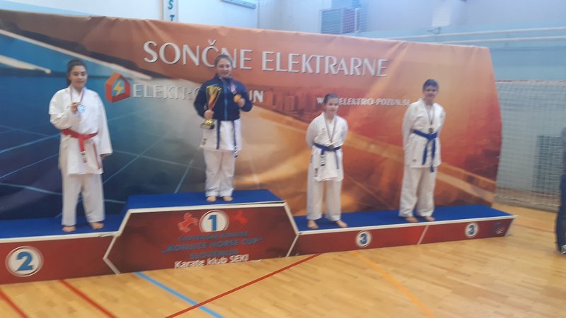 Isabel Humar Lesković deklice U12 +44kg 3. mesto